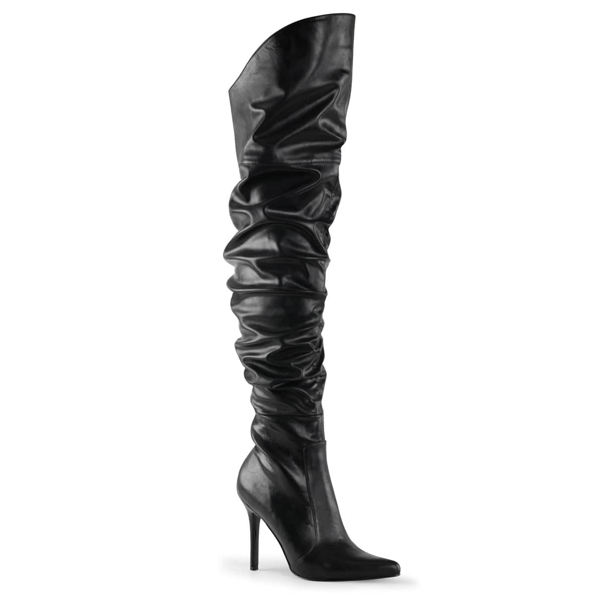 Ruched thigh high outlet boots