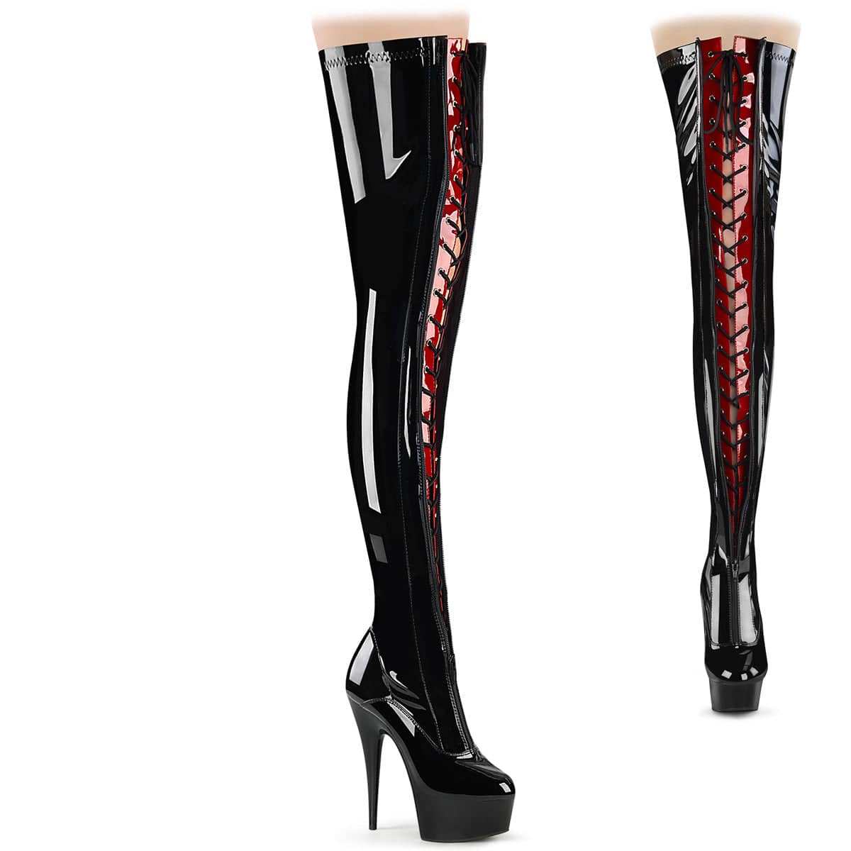 Red best sale pleaser boots