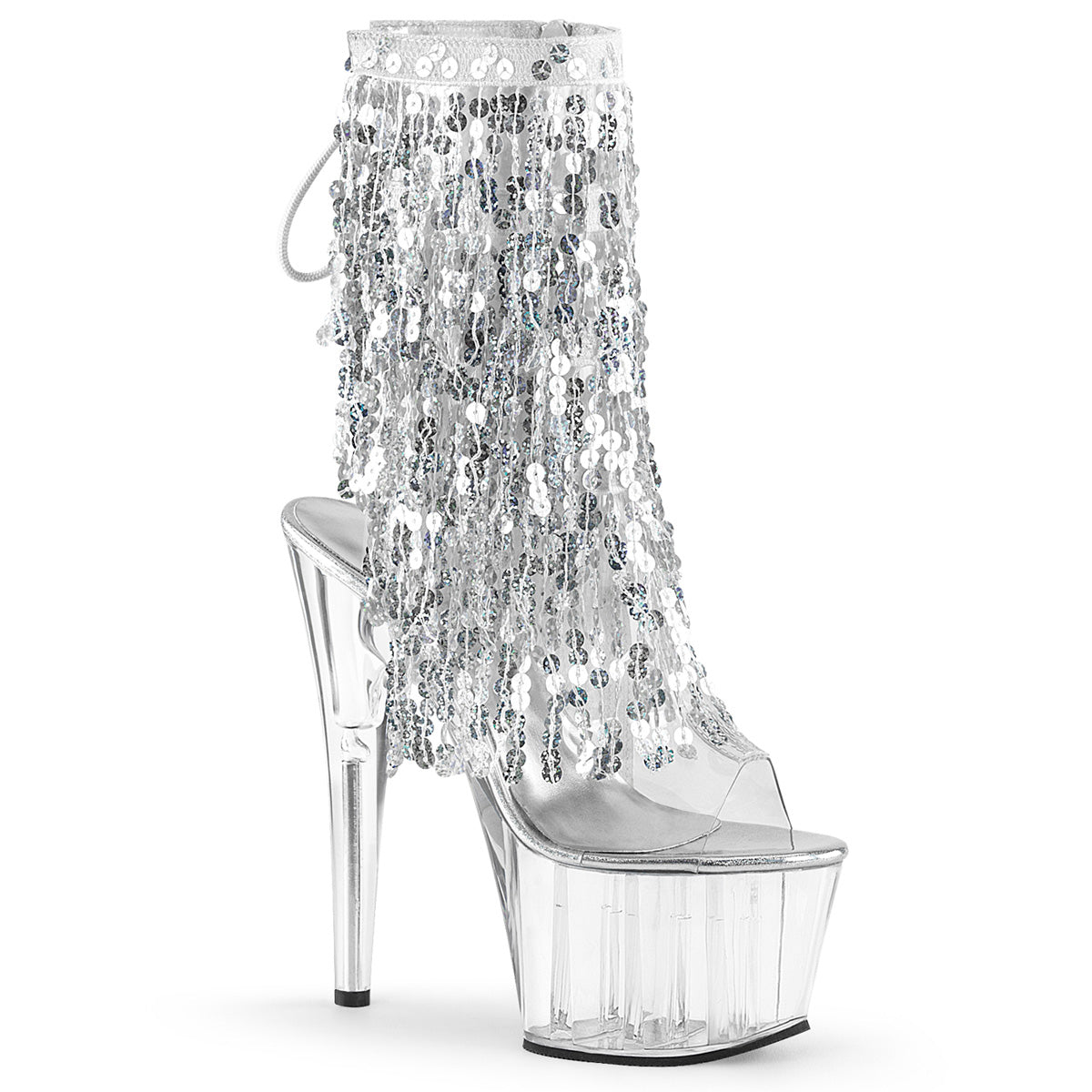 ADORE-1017SQF Sequin Platform Boots