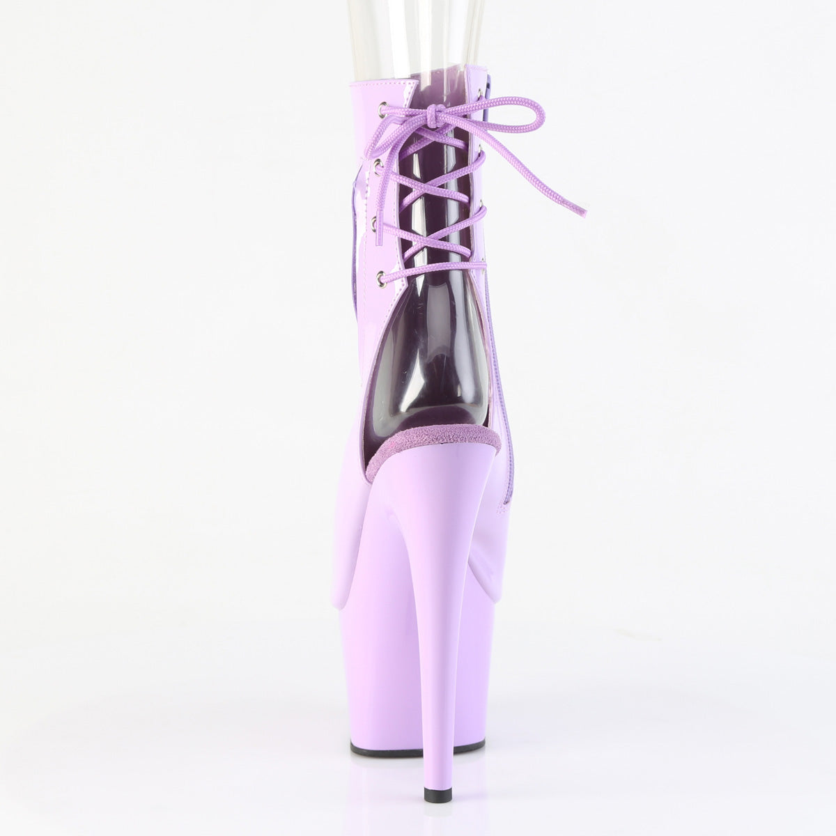 ADORE-1018 Lavender Peep Toe Ankle Boot