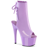 ADORE-1018 Lavender Peep Toe Ankle Boot