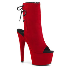 ADORE-1018FS Suede Peep Toe Boots