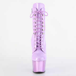 ADORE-1020 Lavender Platform Ankle Boots