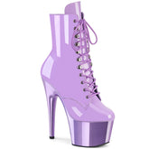 ADORE-1020 Lavender Platform Ankle Boots