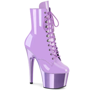 ADORE-1020 Lavender Platform Ankle Boots