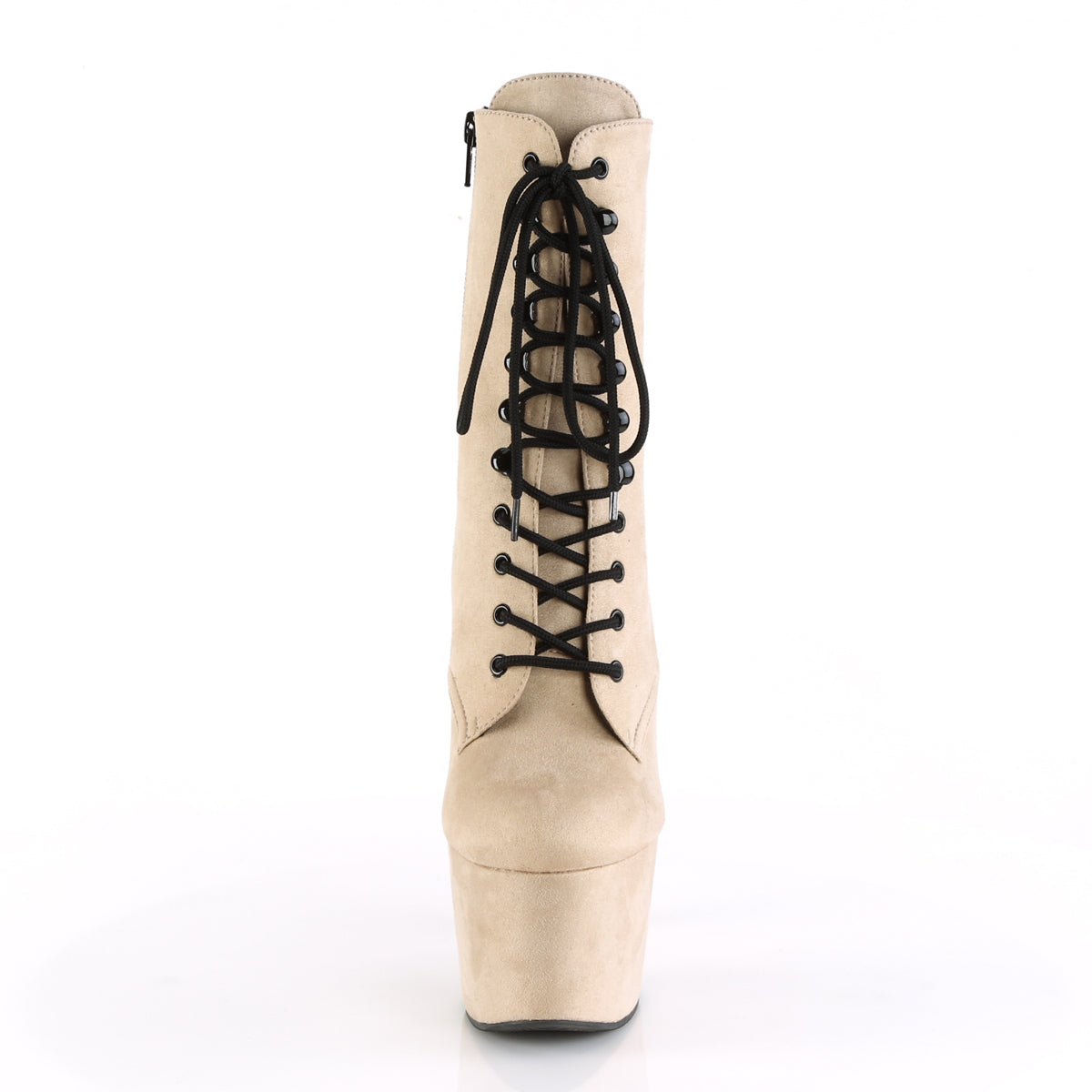 ADORE-1020FS Nude Calf High Boots Nude Multi view 5