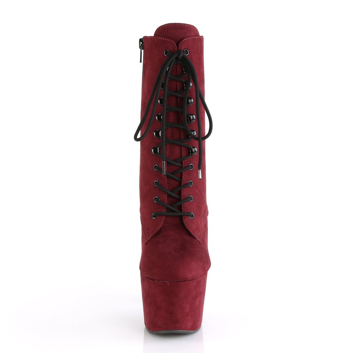 ADORE-1020FS Burgundy Calf High Boots Burgundy Multi view 5