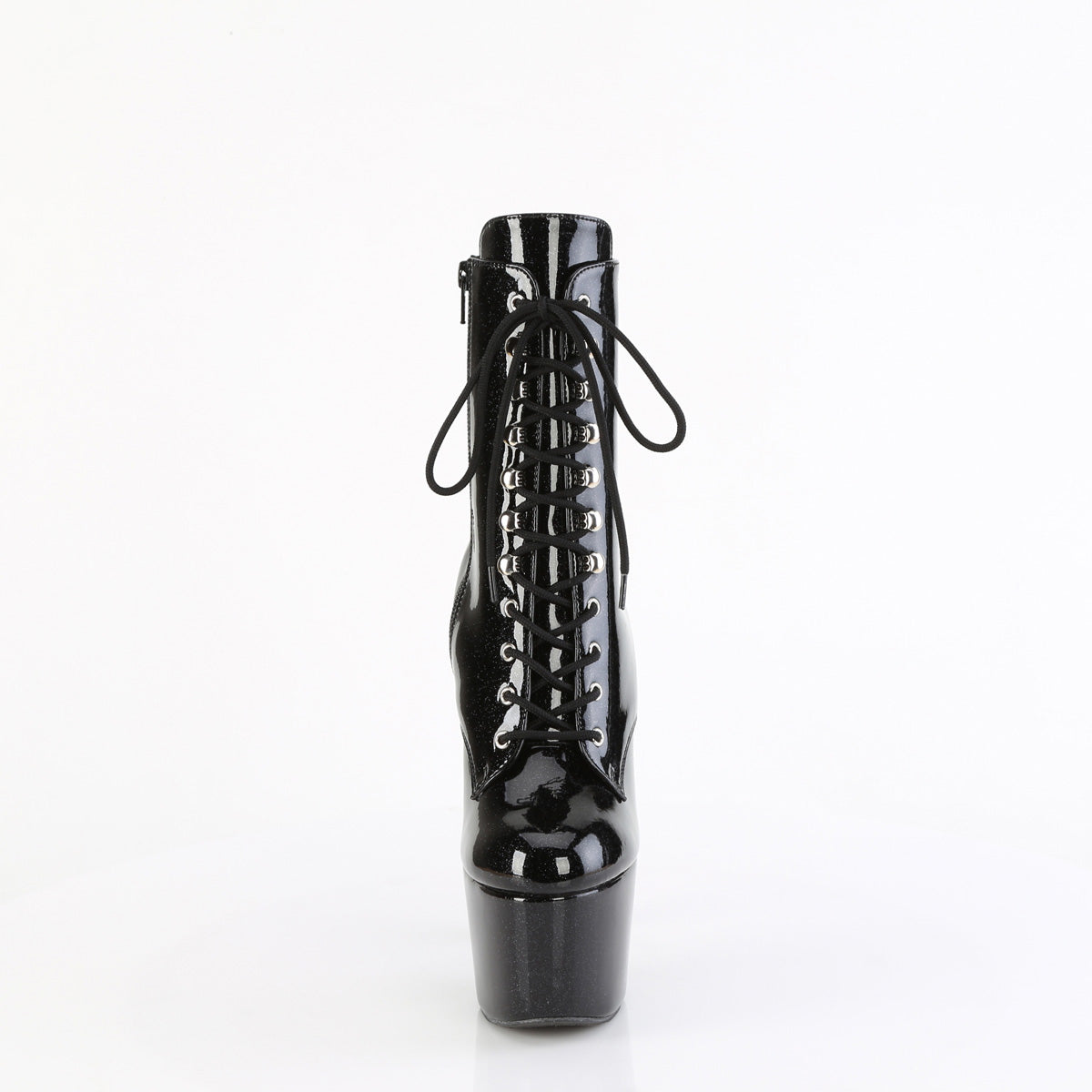 ADORE-1020GP Black Glitter Calf High Boots  Multi view 5