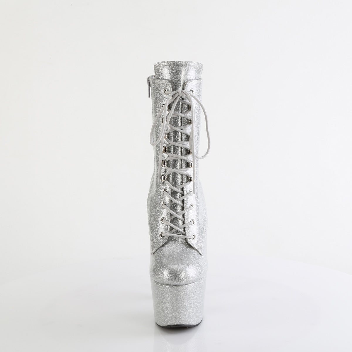 ADORE-1020GP Silver Glitter Calf High Boots  Multi view 5