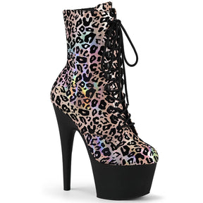 ADORE-1020LP Black & Multi Colour Calf High Boots