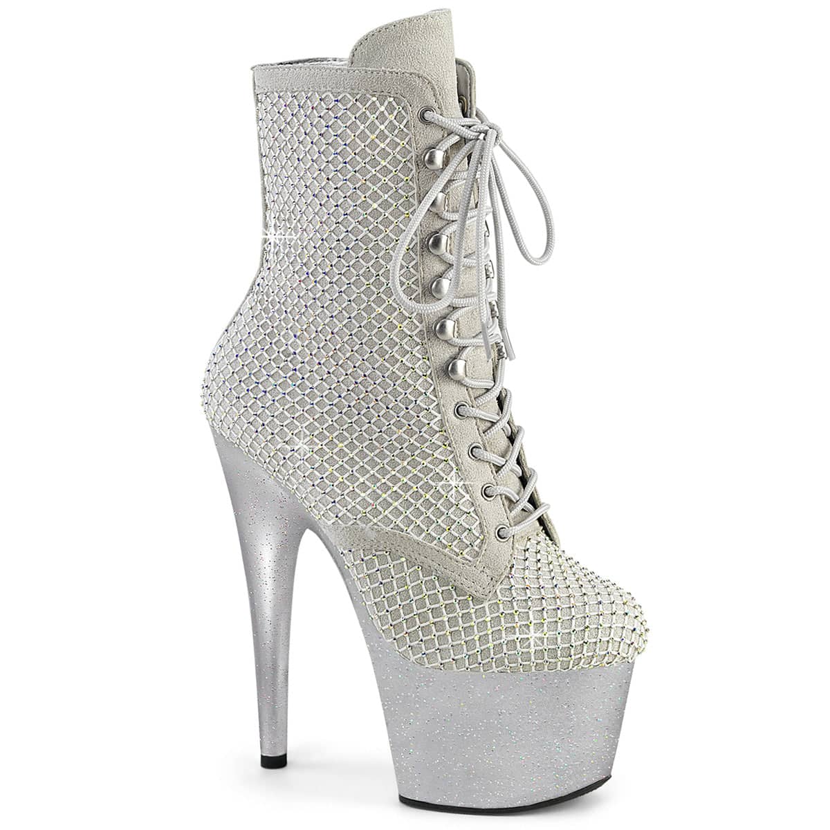 ADORE-1020RM Lace-Up Mesh Ankle Boot