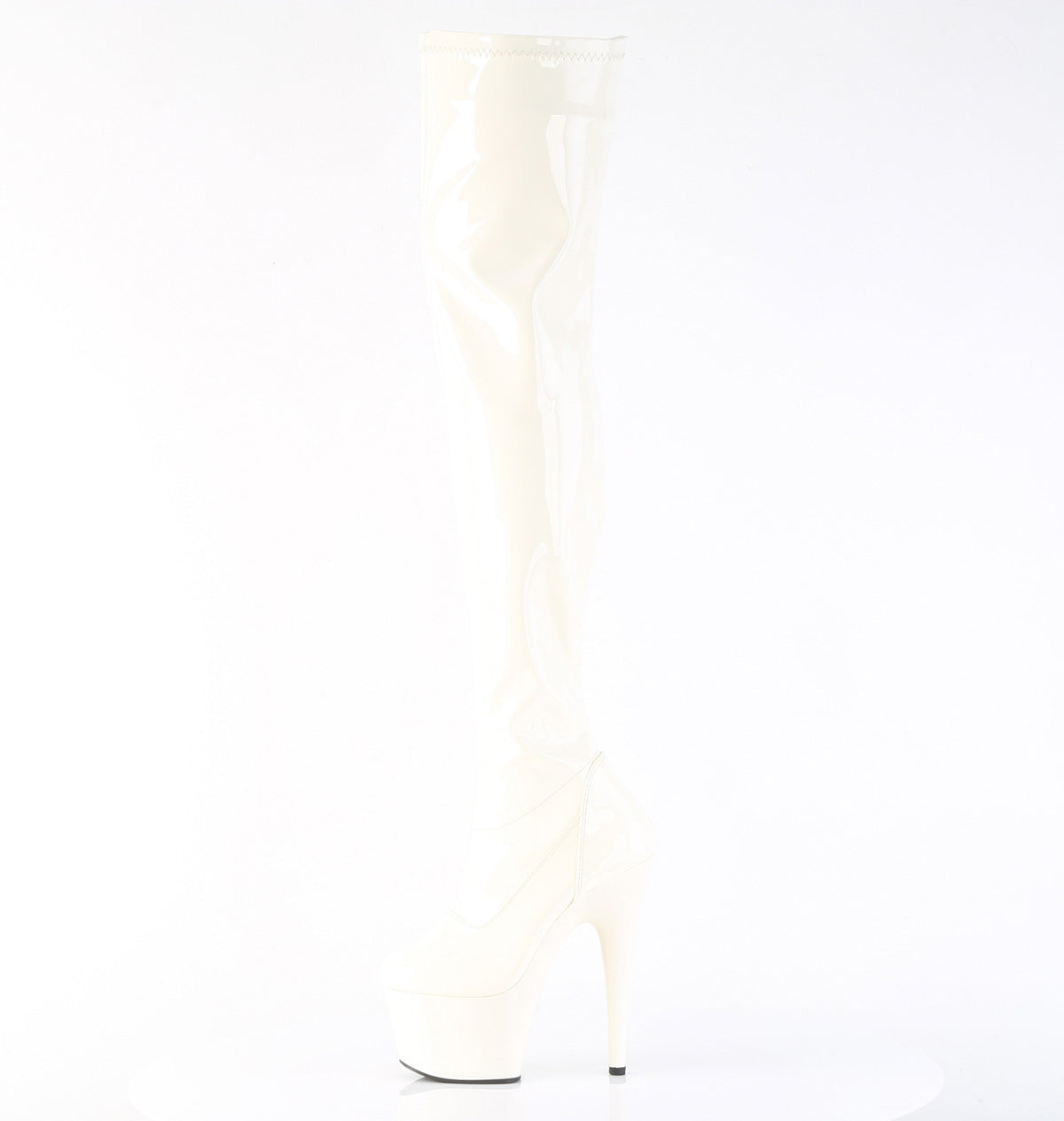 ADORE-3000 Thigh High Boots White Multi view 4