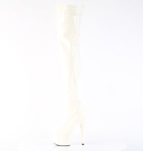 ADORE-3000 Thigh High Boots White Multi view 4