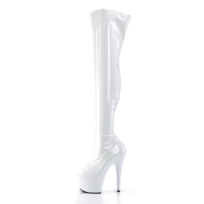 ADORE-3000 Thigh High Boots White Multi view 4