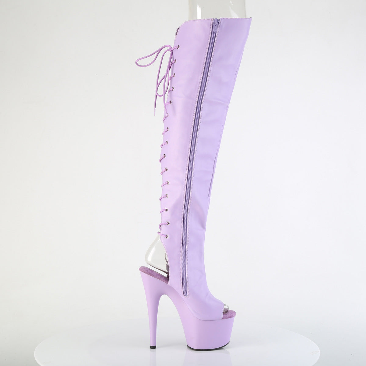 ADORE-3019 Thigh High Boots Purple Multi view 2