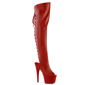 ADORE-3019 Open Toe Thigh High Boots