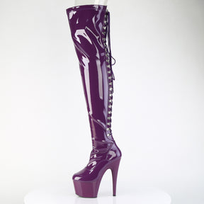 ADORE-3063 Thigh High Boots Purple Multi view 4