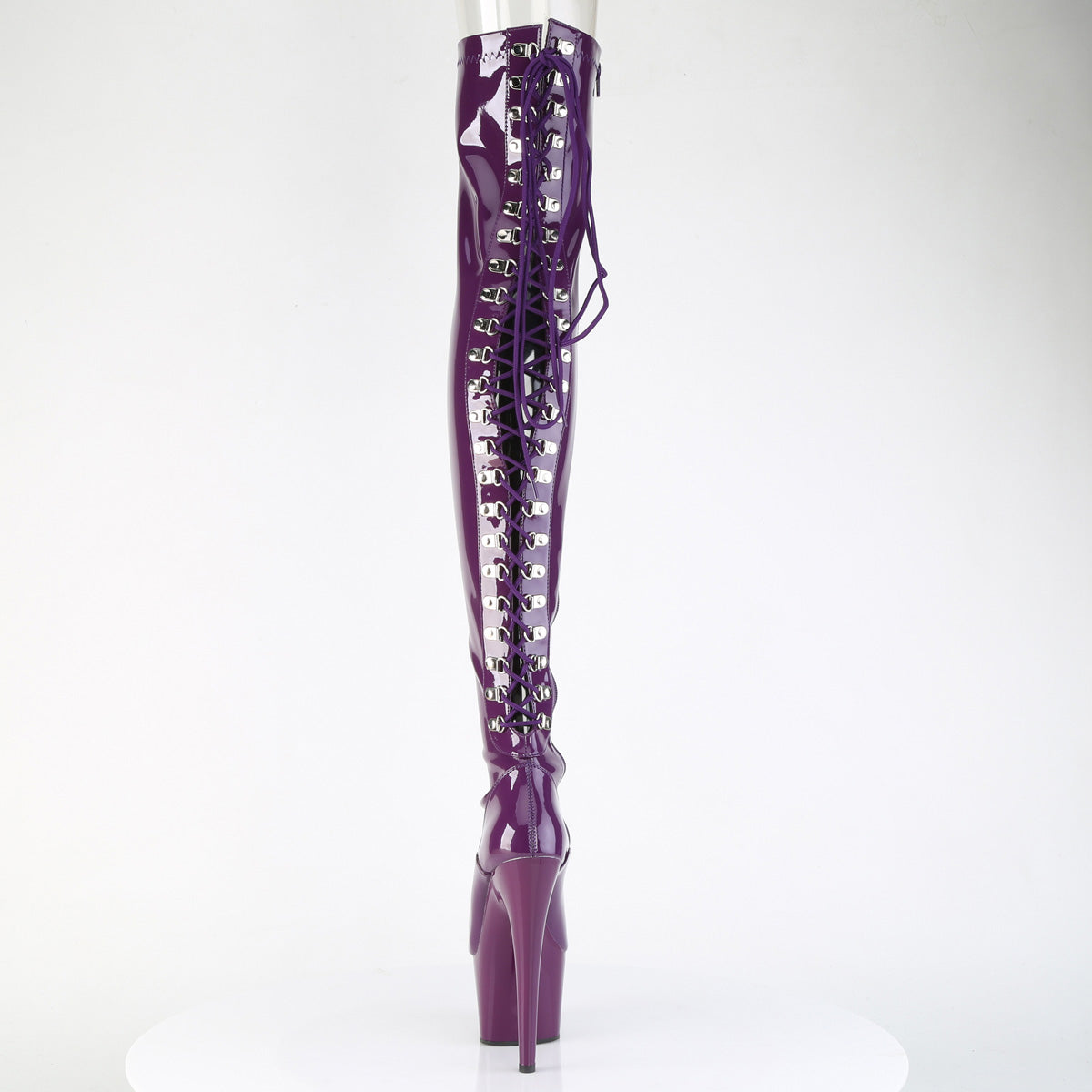 ADORE-3063 Thigh High Boots Purple Multi view 3