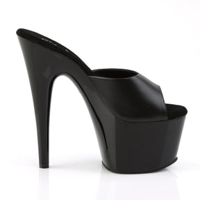 ADORE-701 Black & Clear Slide High Heel Black Multi view 2