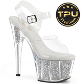 ADORE-708PREM-RSI Glitter Platform Sandals