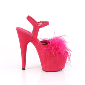 ADORE-709F Ankle Peep Toe High Heel Pink Multi view 2