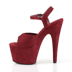 ADORE-709FS Burgundy Platform Sandals