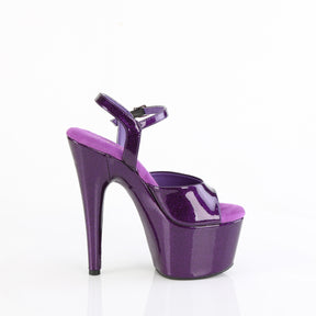 ADORE-709GP Ankle Peep Toe High Heel Purple Multi view 2