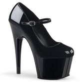 ADORE-787 Black Ankle High Heel