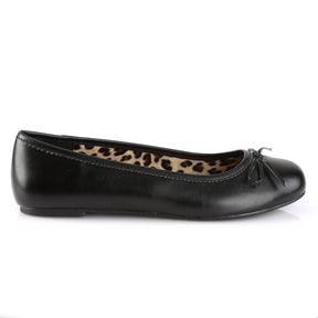 ANNA-01 Black Patent Flat Ballet Black Multi view 2