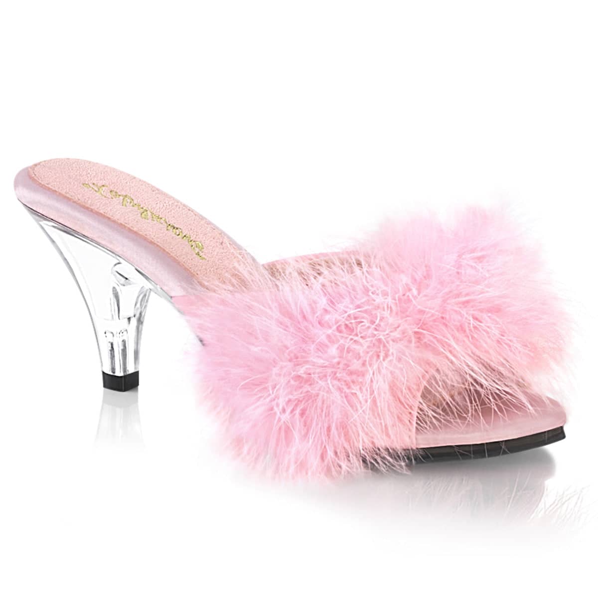 BELLE-301F Fluffy Mules