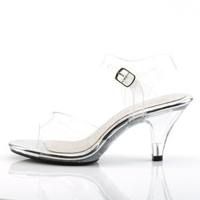 BELLE-308 Clear Peep Toe Heel Clear Multi view 4