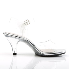 BELLE-308 Clear Peep Toe Heel Clear Multi view 2