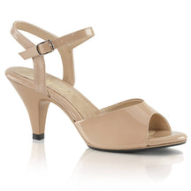 BELLE-309 Low Heel Peep Toe Shoes