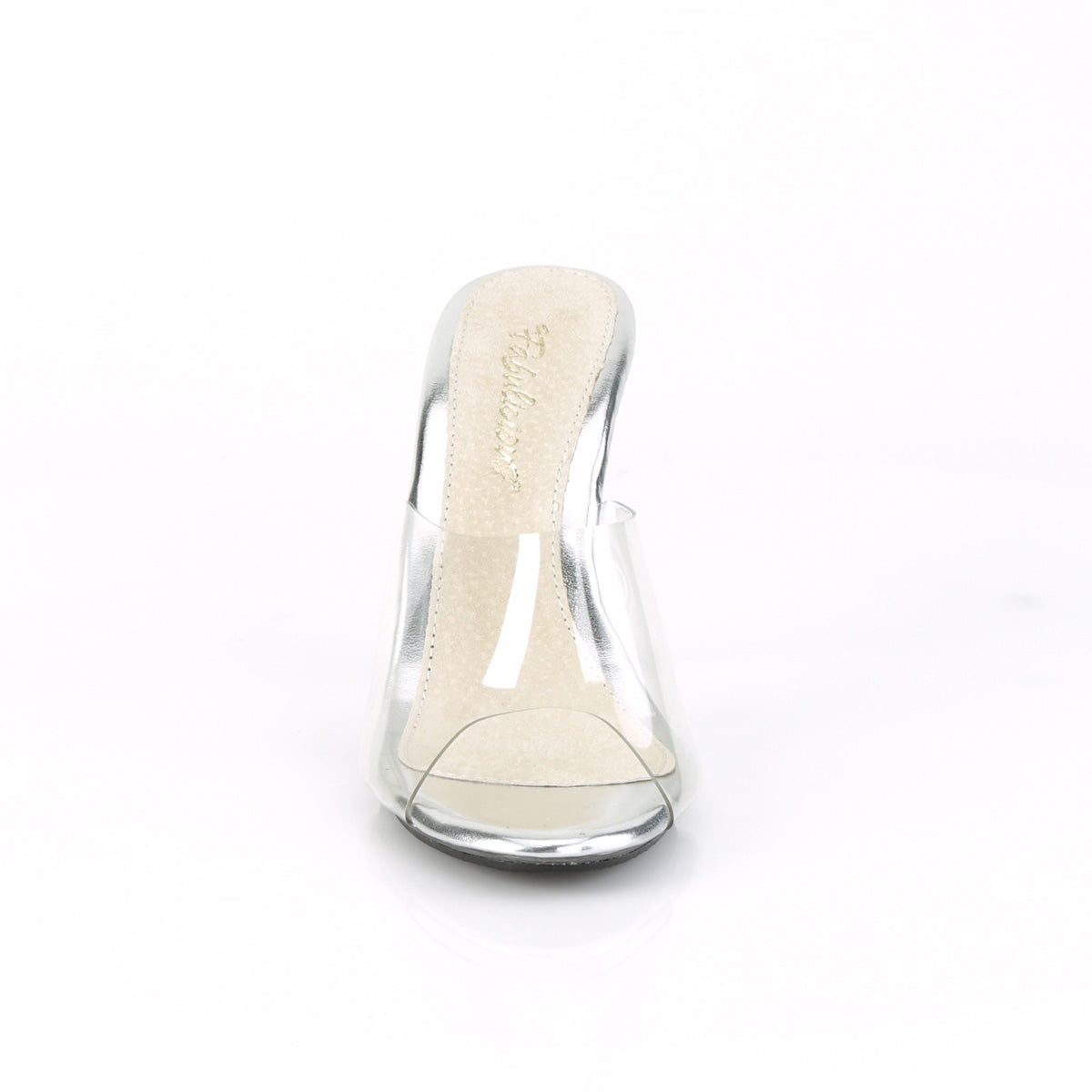 CARESS-401 Clear Slide Heel Clear Multi view 5