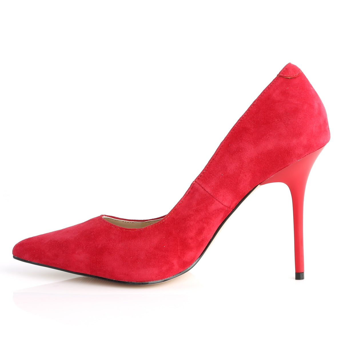 CLASSIQUE-20 Pointed-Toe Pumps Red Multi view 3