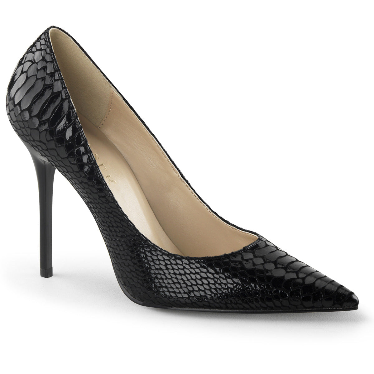 CLASSIQUE-20SP Black Court High Heel