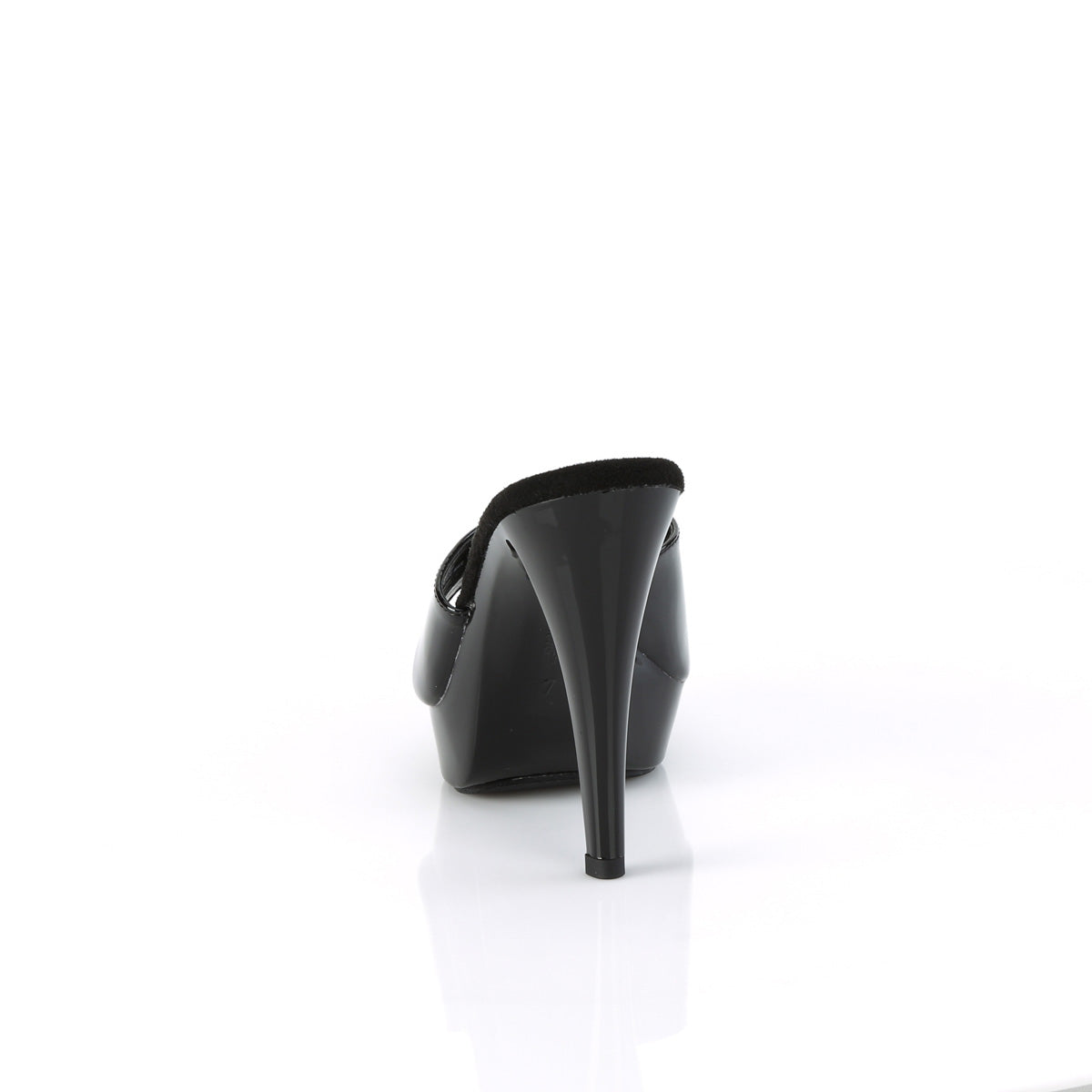 COCKTAIL-501 Black Slide High Heel Black Multi view 3