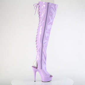 DELIGHT-3017 Lavender Thigh High Boots