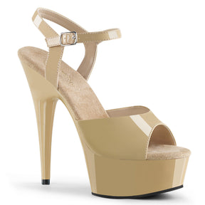 DELIGHT-609 Ankle Peep Toe High Heel