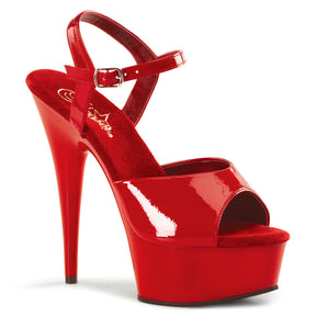 DELIGHT-609 Ankle Peep Toe High Heel