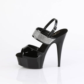 DELIGHT-639 Sling Back Ankle Strap Sandal