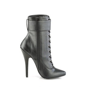 DOMINA-1023 Black Patent Ankle Boots Black Multi view 2