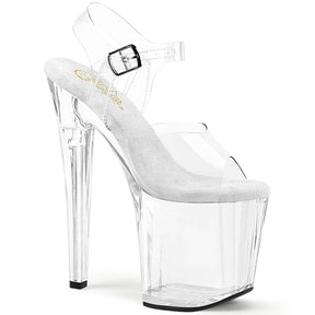 ENCHANT-708 Ankle Peep Toe High Heel