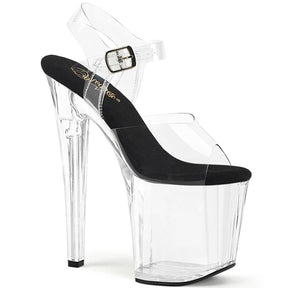 ENCHANT-708 Ankle Peep Toe High Heel