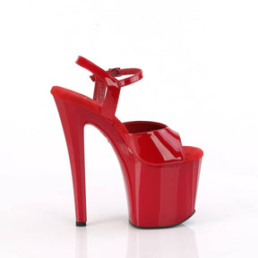 ENCHANT-709 Ankle Peep Toe High Heel