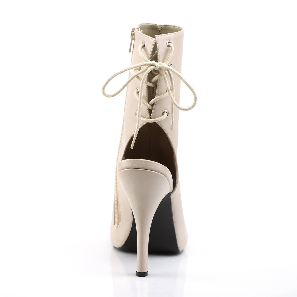 EVE-102 Nude Calf High Peep Toe Boots