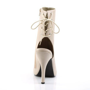 EVE-102 Nude Calf High Peep Toe Boots