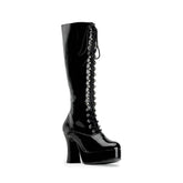 EXOTICA-2020 Black Knee High Boots