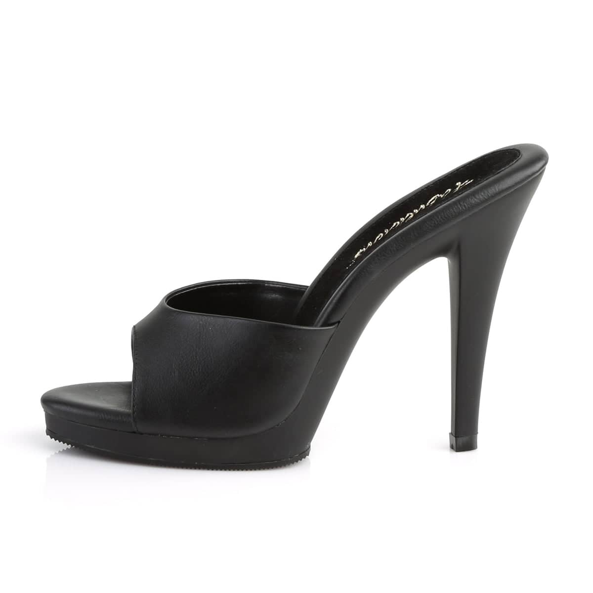 FLAIR-401-2 High Heel Mules Black