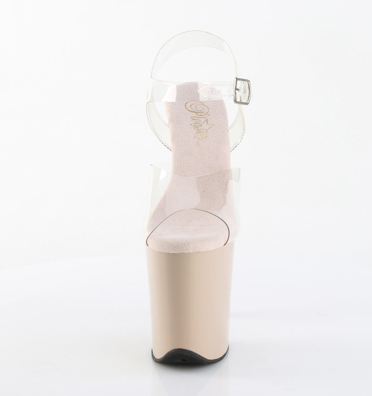 FLAMINGO-808 Nude Platform Sandals